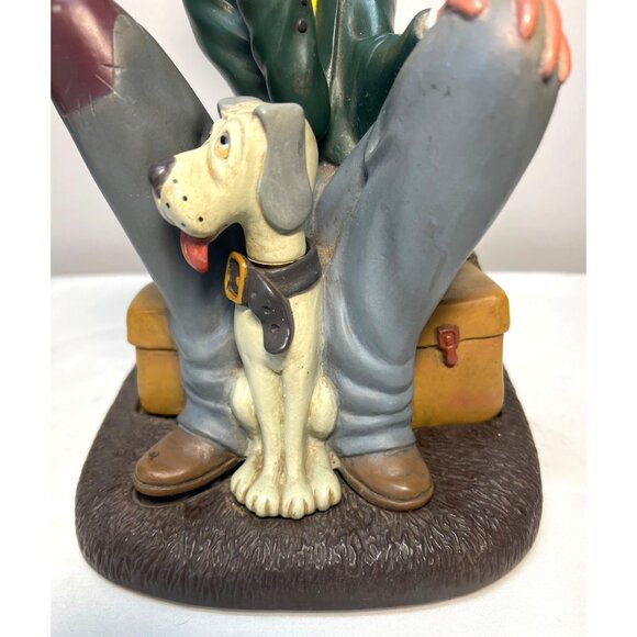 Vintage Giuseppe Armani Clown Figurine With Dog - Picture 3 of 7